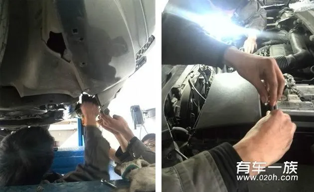 35000公里神行者2保养换4滤作业及费用 35000公里神行者2保养换4滤作业及费用