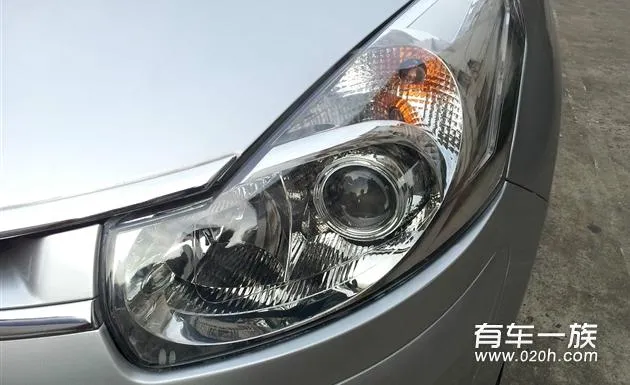 雪铁龙C2改装灯光作业 Q5透镜 电装安定 东芝HID