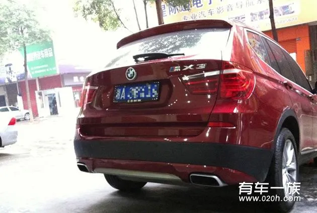 新款宝马X3改装卡宴尾喉 新款宝马X3改装卡宴尾喉