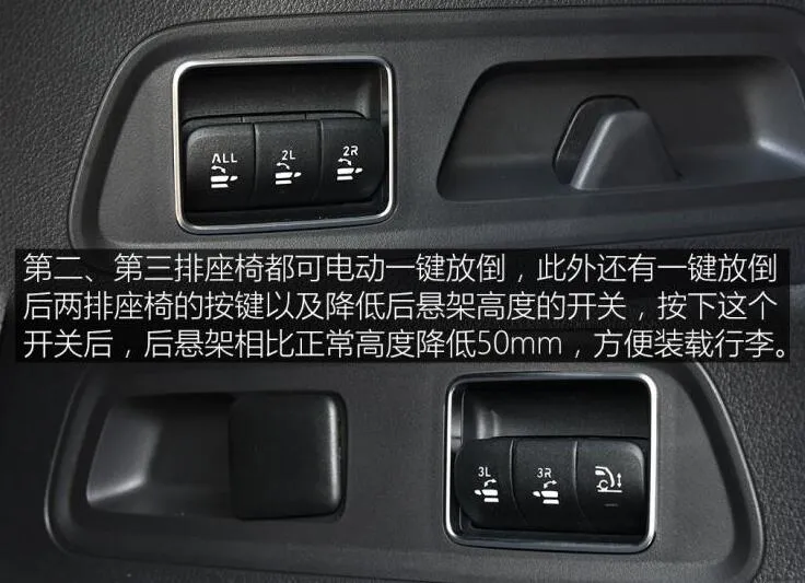 奔驰GLS后排座椅怎么放倒？