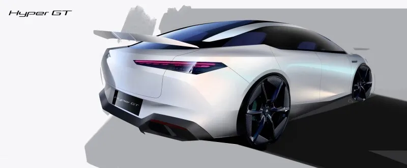 12月30日亮相 AION埃安Hyper GT预告图发布