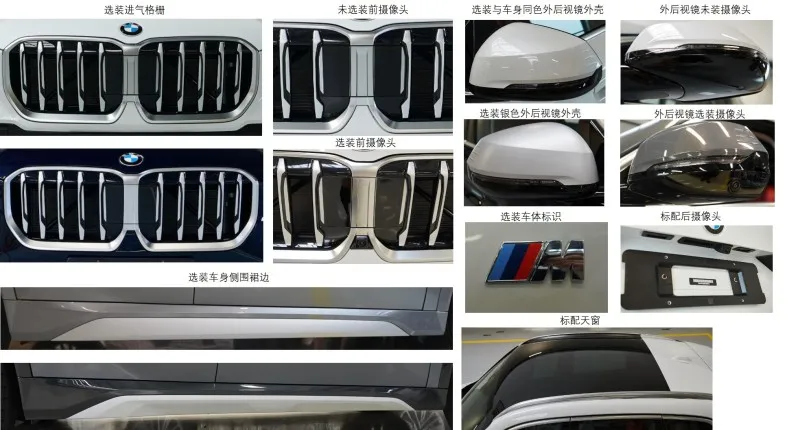 换装折线形灯组 华晨宝马全新X1申报图曝光