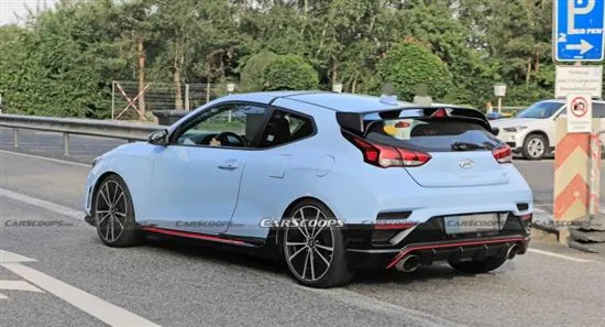 现代Veloster N（飞思N）插混版谍照曝光