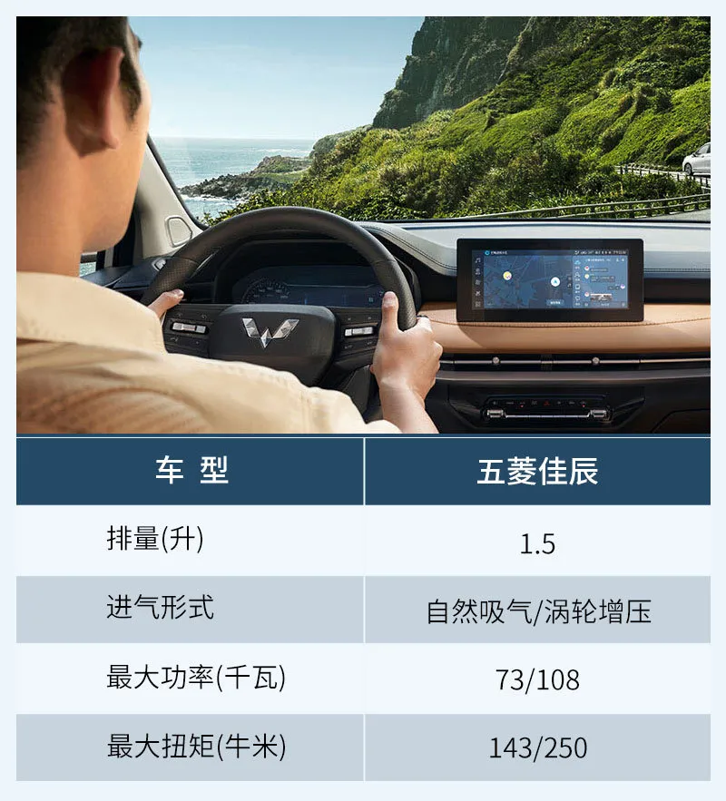 1.5T CVT 智享豪华型值得推荐 五菱佳辰购车手册