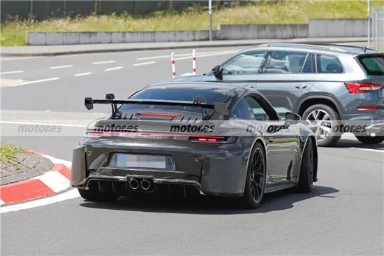 保时捷911 GT3 RS谍照 将于明年下半年亮相