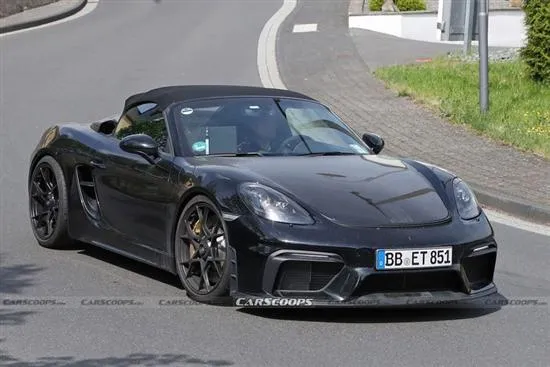搭4.0L发动机 保时捷718 Spyder RS谍照曝光